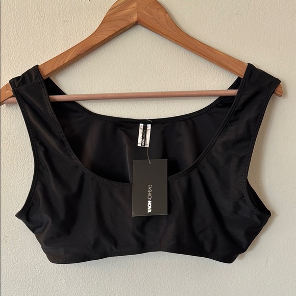 Fashion Nova Other - Fashion NOVA Black Calling All Angels Bikini Top Women's 1X